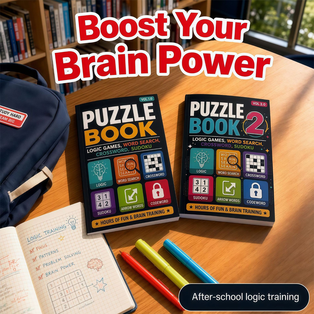 Party Games New Year - Livre de puzzles - Jeux de
