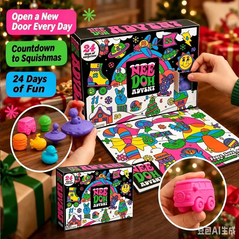 Party Games New Year - Nouveau calendrier de l'Avent Needoh 2027,
