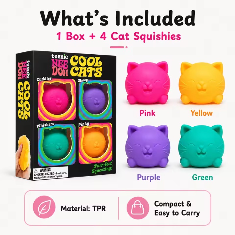 Ensemble de 4 jouets sensoriel - Party Games Mini avis et prix