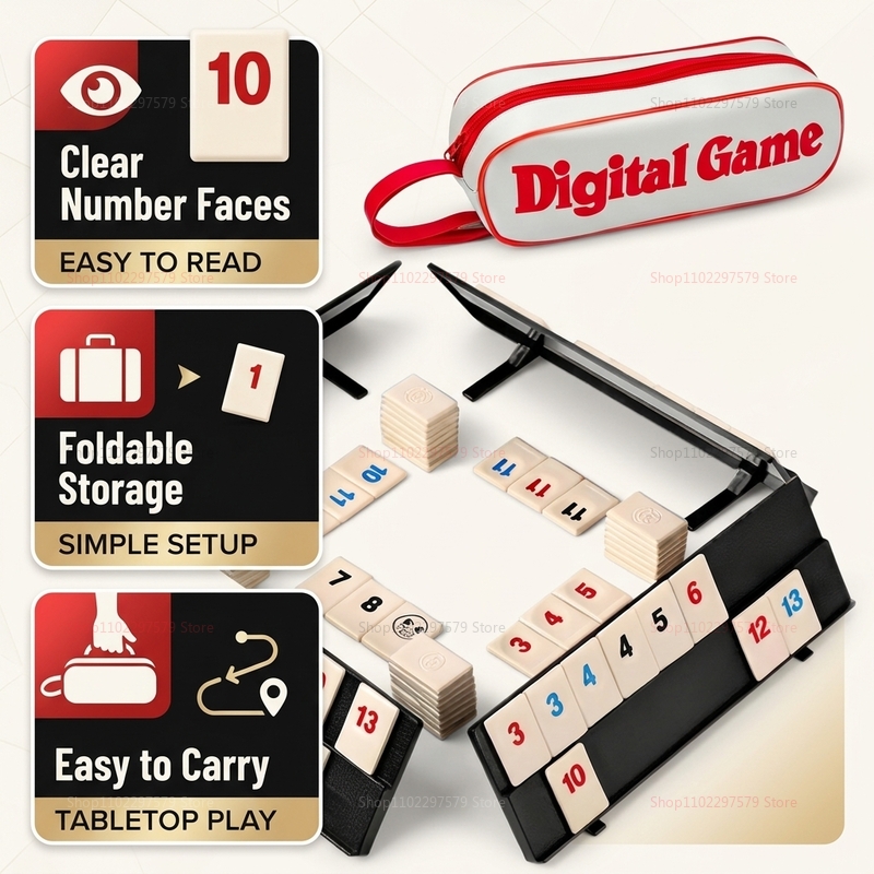 Nouveauté 2026 : Jeu de Rummy  - Party Games Steam Free avis et prix
