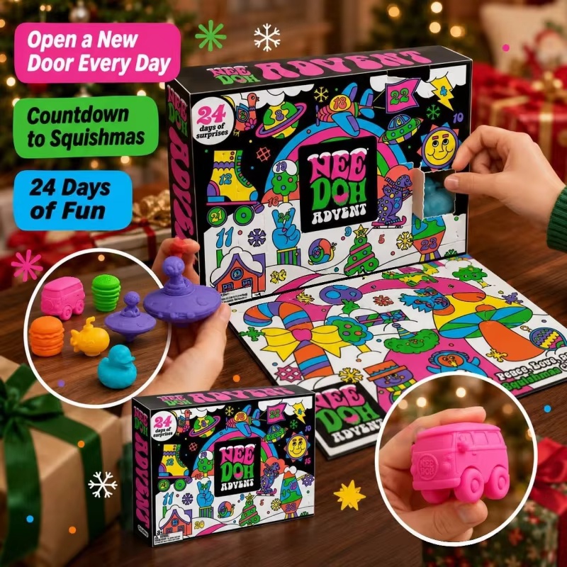 Calendrier de l'Avent NeeDoh 2 - Party Games New Year avis et prix