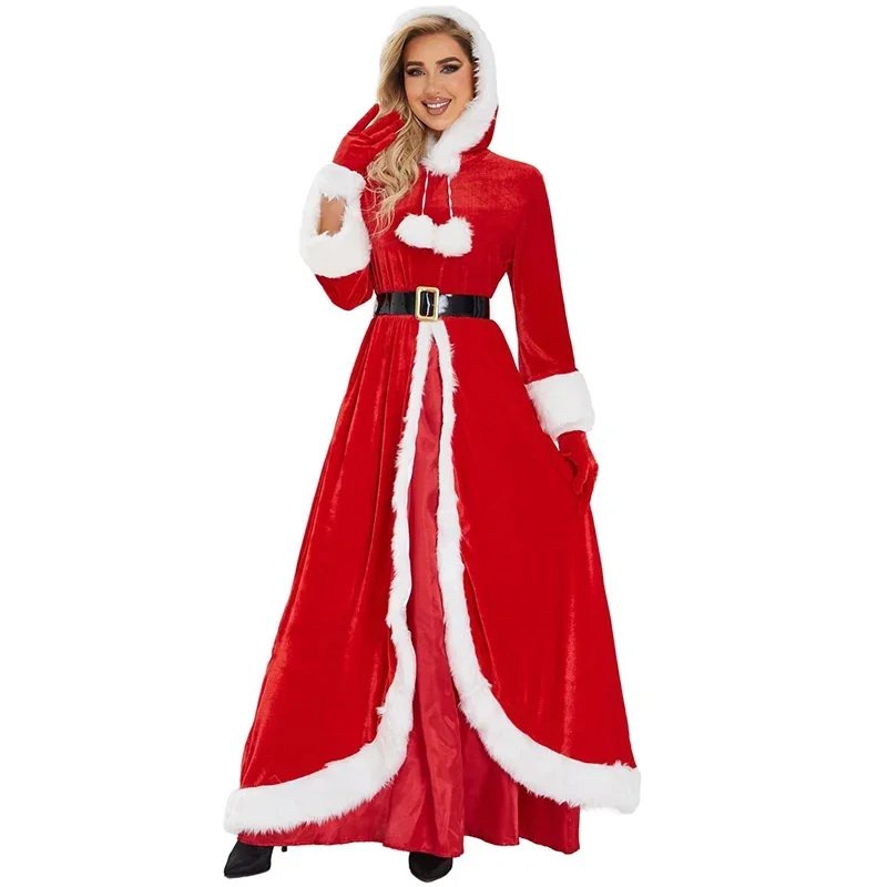 Nouvel an rouge chaud velours  - Party Games New Year avis et prix