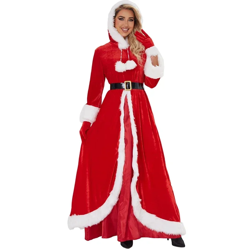 Nouvel an rouge chaud velours  - Party Games New Year avis et prix